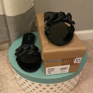Steve Madden Sandals/Black/size 10